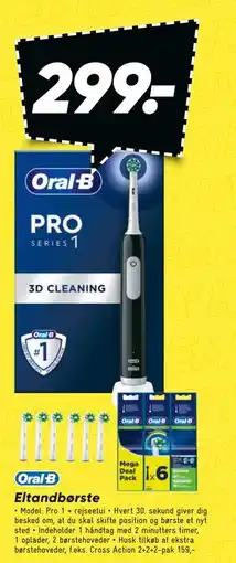 Bilka Eltandbørste tilbud