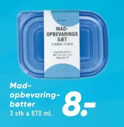 Bilka Mad opbevaring bøtter tilbud