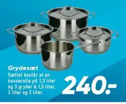 Bilka Grydesæt tilbud