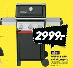 Bilka Weber Spirit E-310 gasgrill tilbud