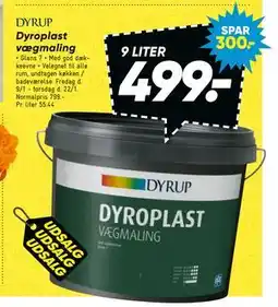 Bilka Dyroplast vægmaling tilbud