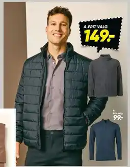Bilka Fleece- eller puffer jakke tilbud