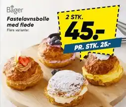 Bilka Fastelavnsbolle med fløde tilbud