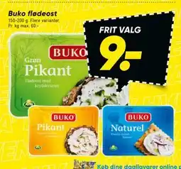 Bilka Buko flødeost tilbud