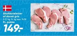 Bilka Skaftkoteletter af dansk gris tilbud