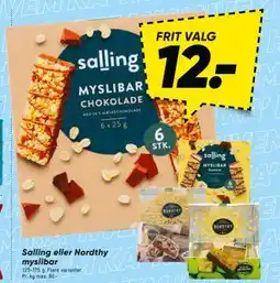 Bilka Salling eller Nordthy myslibar tilbud