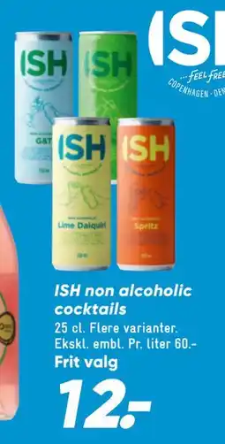 Bilka ISH non alcoholic cocktails tilbud