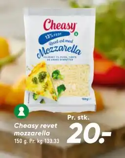Bilka Cheasy revet mozzarella tilbud