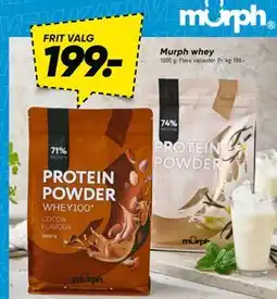 Bilka Murph whey tilbud