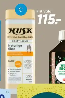 Bilka Husk kosttilskud eller mælkesyrebakterier tilbud