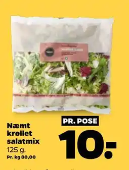 Netto Næmt krøllet salatmix tilbud