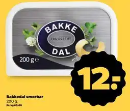 Netto Bakkedal smørbar tilbud