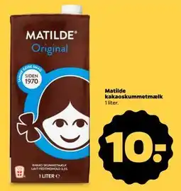 Netto Matilde kakaoskummetmælk tilbud