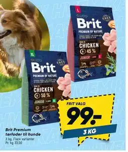 Bilka Brit Premium tørfoder til hunde tilbud
