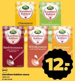 Netto Karolines Køkken sauce tilbud