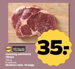 Netto Velsmag marineret ribeye tilbud