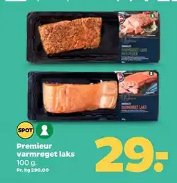 Netto Premieur varmrøget laks tilbud