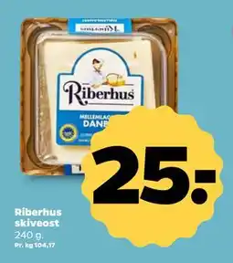 Netto Riberhus skiveost tilbud