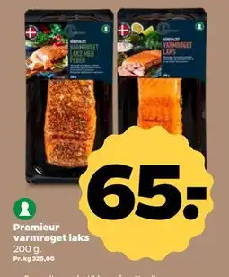 Netto Premieur varmrøget laks tilbud