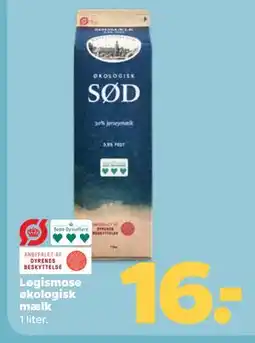 Netto Løgismose økologisk mælk tilbud