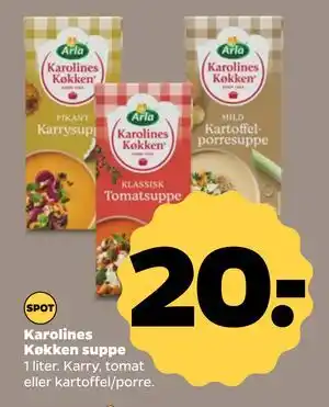 Netto Karolines Køkken suppe tilbud