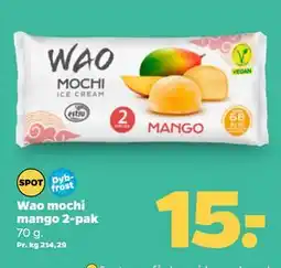 Netto Wao mochi mango 2-pak tilbud