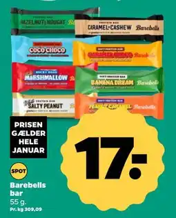 Netto Barebells bar tilbud