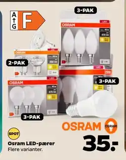 Netto Osram LED-pærer tilbud