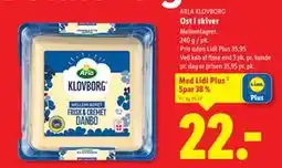 Lidl Ost i skiver tilbud