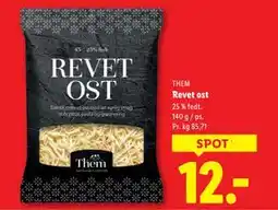 Lidl Revet ost tilbud