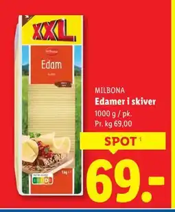 Lidl Edamer i skiver tilbud