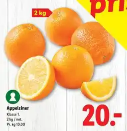 Lidl Appelsiner tilbud