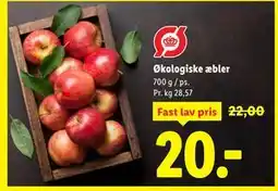 Lidl Økologiske æbler tilbud