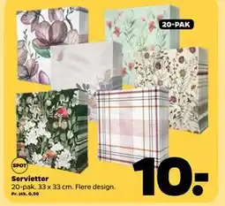 Netto Servietter tilbud