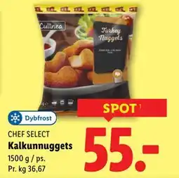 Lidl Kalkunnuggets tilbud