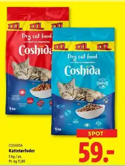 Lidl Kattetørfoder tilbud