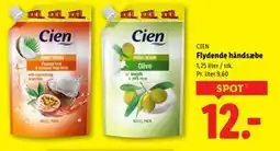 Lidl Flydende håndsæbe tilbud