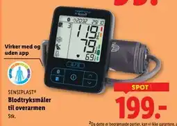 Lidl Blodtryksmåler til overarmen tilbud
