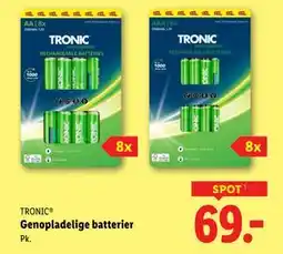 Lidl Genopladelige batterier tilbud