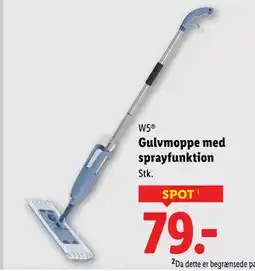 Lidl Gulvmoppe med sprayfunktion tilbud