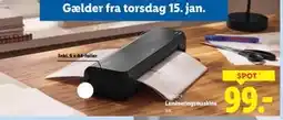 Lidl Lamineringsmaskine tilbud