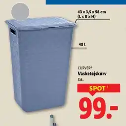 Lidl Vasketøjskurv tilbud