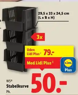 Lidl Stabelkurve tilbud