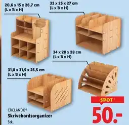Lidl Skrivebordsorganizer tilbud