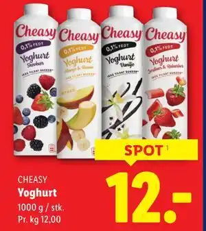 Lidl Yoghurt tilbud