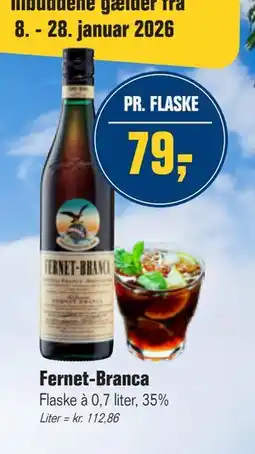 Otto Duborg Fernet-Branca tilbud