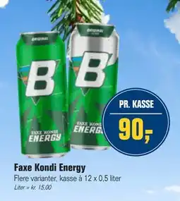 Otto Duborg Faxe Kondi Energy tilbud