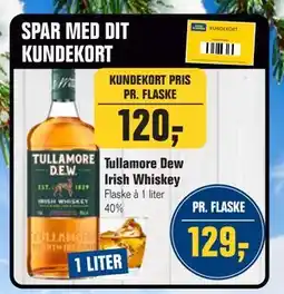 Otto Duborg Tullamore Dew Irish Whiskey tilbud
