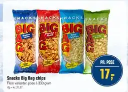 Otto Duborg Snacks Big Bag chips tilbud
