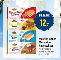 Otto Duborg Meister Moulin Merendine Kagestykker tilbud